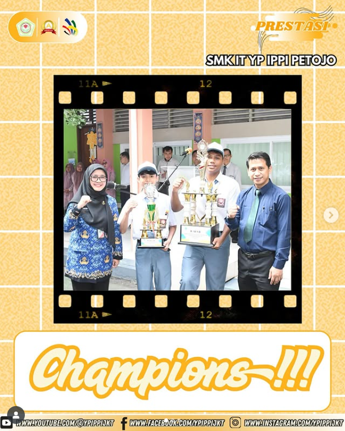 Gemilang Prestasi, Cemerlang Dedikasi! Siswa SMK IT YP IPPI Petojo Raih Juara di LKS 2025! 🎖️